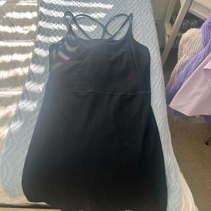 Old Navy Black Athletic Dress